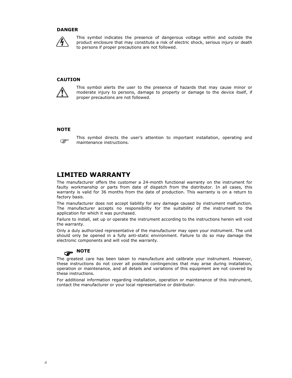 Limited warranty | E-Mon E-PS-S-HV-RTU User Manual | Page 2 / 40