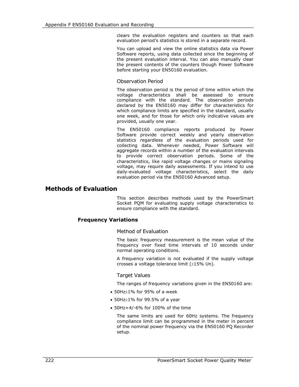Methods of evaluation | E-Mon E-PS-S-HV-RTU User Manual | Page 222 / 232
