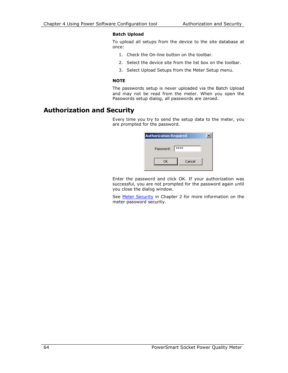 Authorization and security | E-Mon E-PS-S-HV-RTU User Manual | Page 64 / 232
