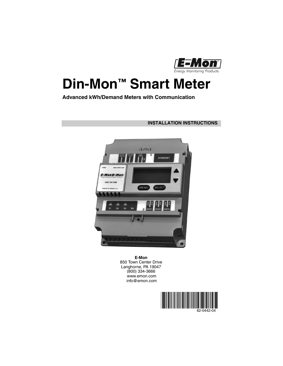 E-Mon E-D5-600800-S*SPL3-V3KIT3 User Manual | 72 pages