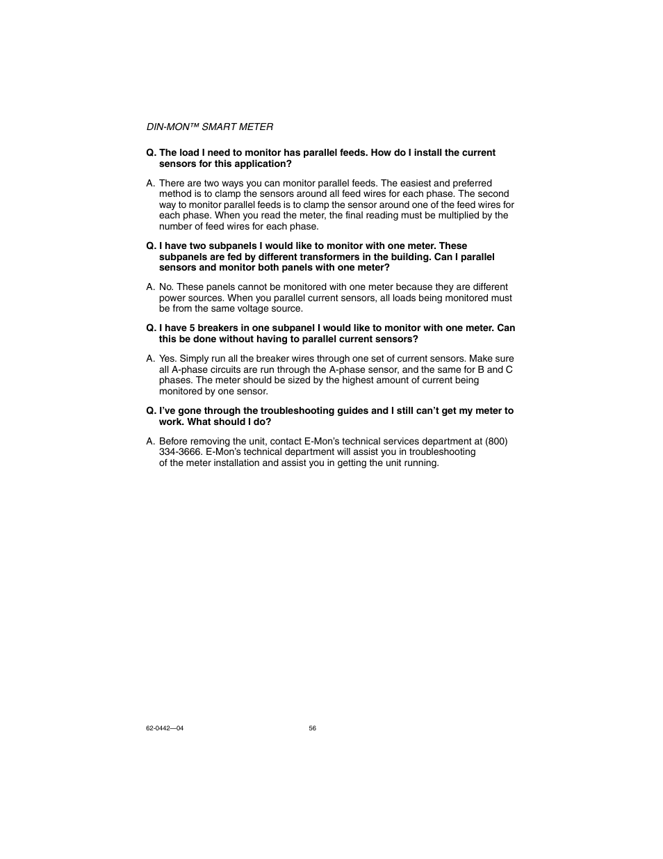 E-Mon E-D5-600800-S*SPL3-V3KIT3 User Manual | Page 56 / 72