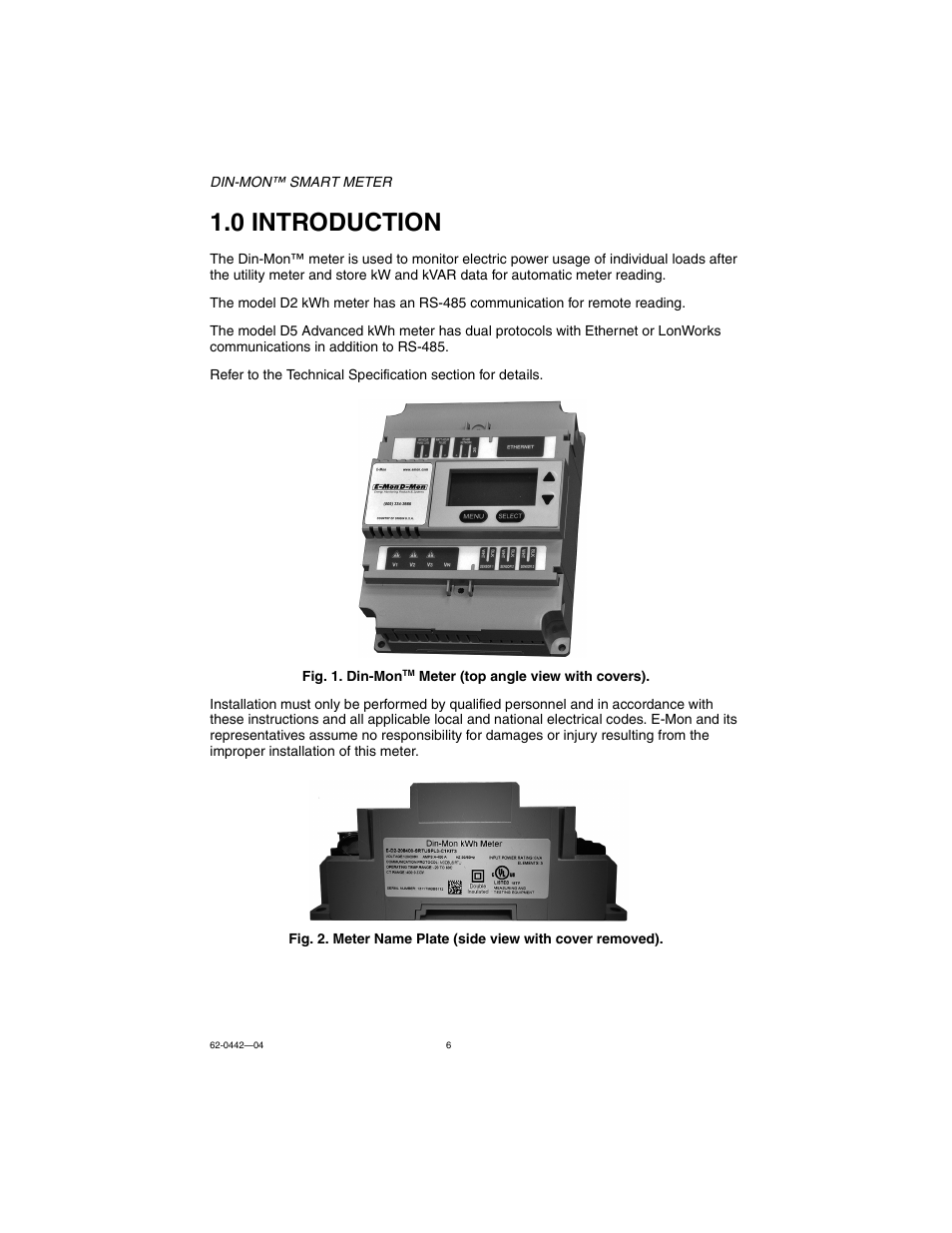 0 introduction | E-Mon E-D5-600800-S*SPL3-V3KIT3 User Manual | Page 6 / 72