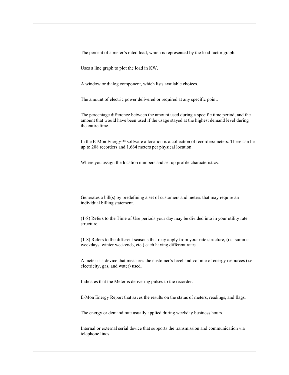 E-Mon Energy Software User Manual | Page 202 / 223