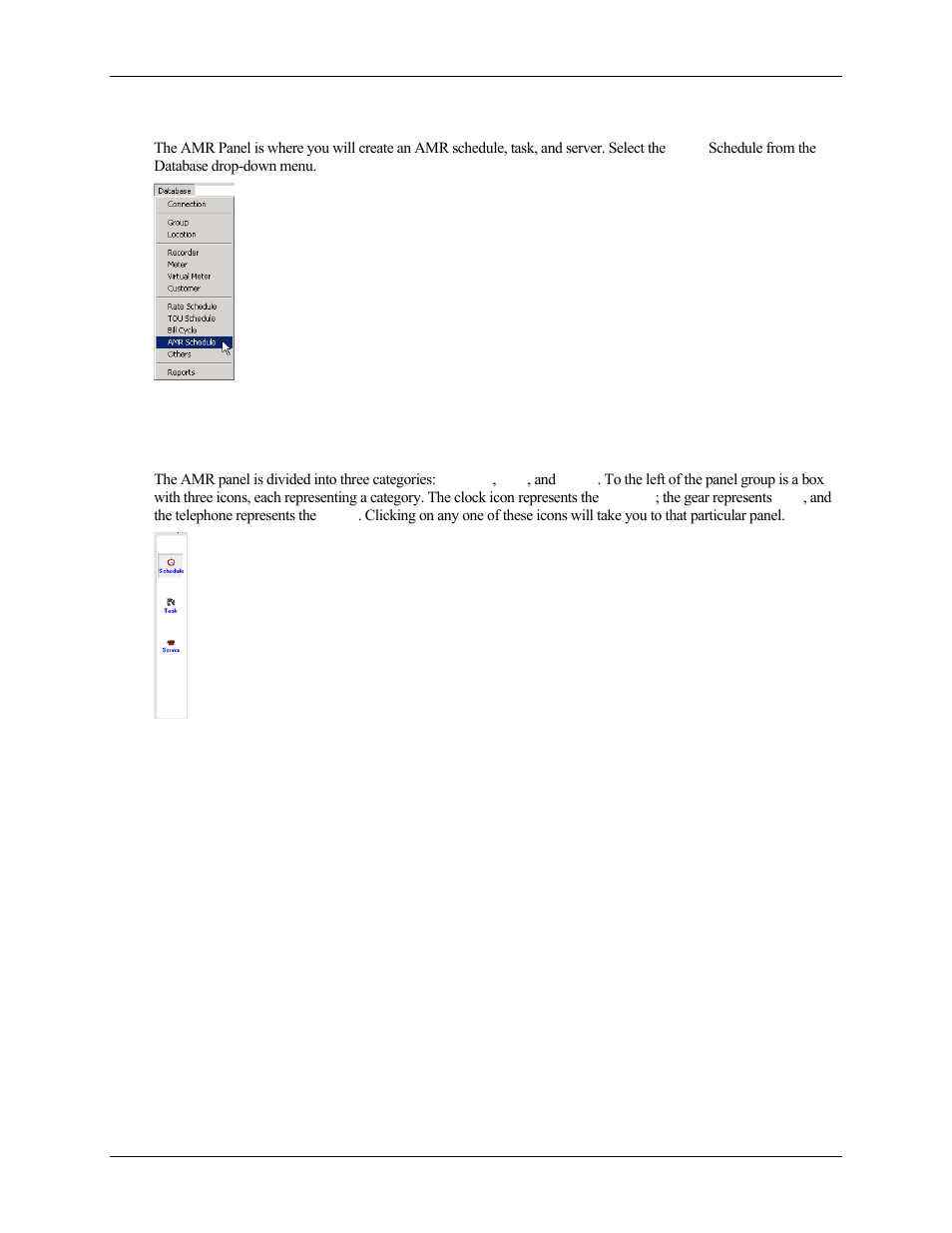 What is the amr panel, What are amr icons | E-Mon Energy Software User Manual | Page 49 / 223