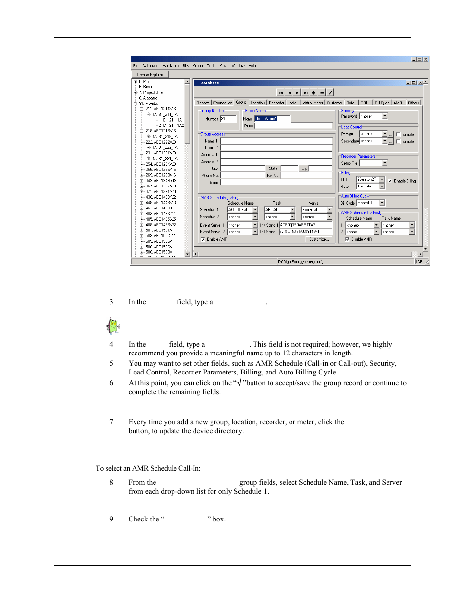 E-Mon Energy Software User Manual | Page 63 / 223