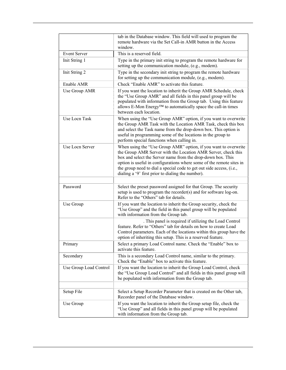 E-Mon Energy Software User Manual | Page 68 / 223
