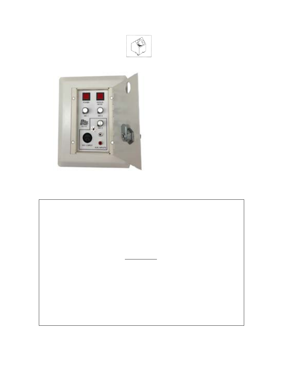 Emtech Electronics BLU-CC User Manual | 3 pages