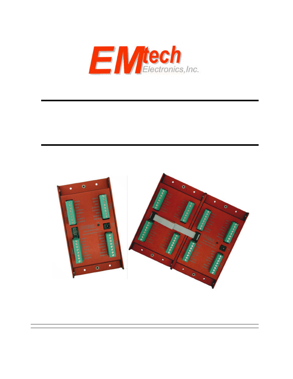 Emtech Electronics RCM-82B User Manual | 7 pages