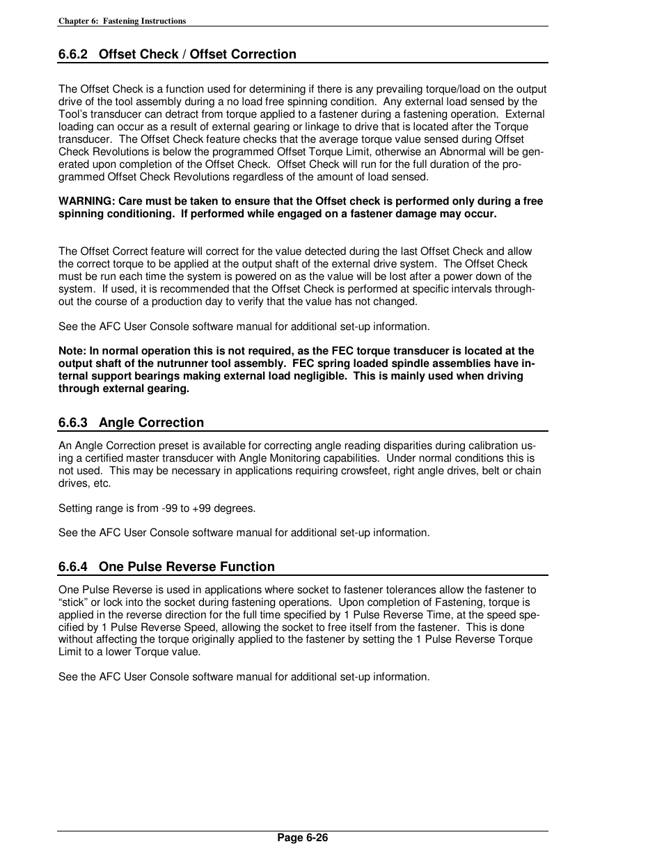 FEC AFC1500 User Manual | Page 112 / 198