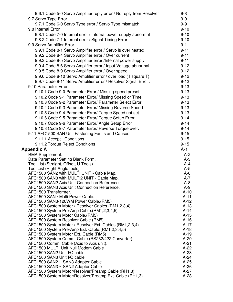 FEC AFC1500 User Manual | Page 14 / 198