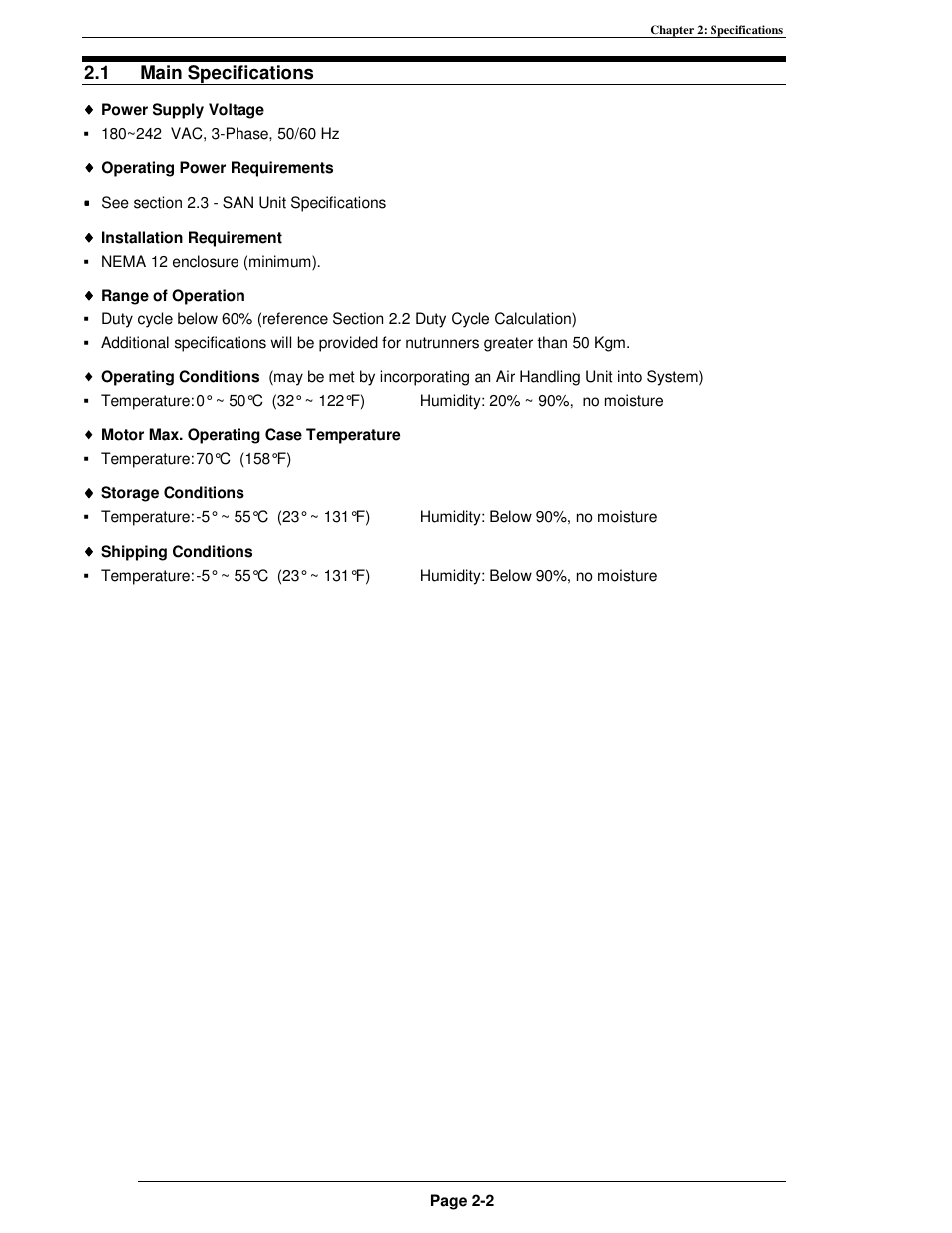FEC AFC1500 User Manual | Page 24 / 198