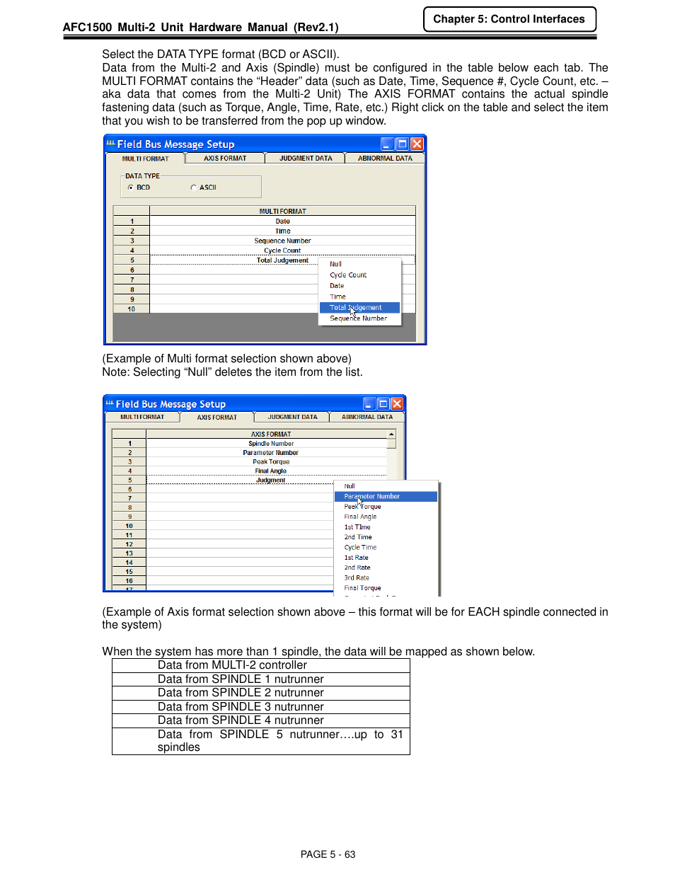 FEC AFC1500 User Manual | Page 107 / 129