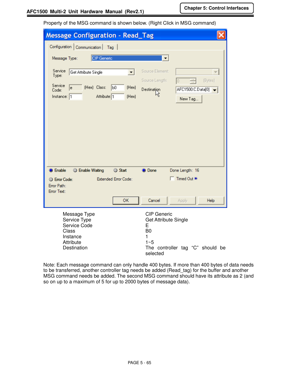 FEC AFC1500 User Manual | Page 109 / 129