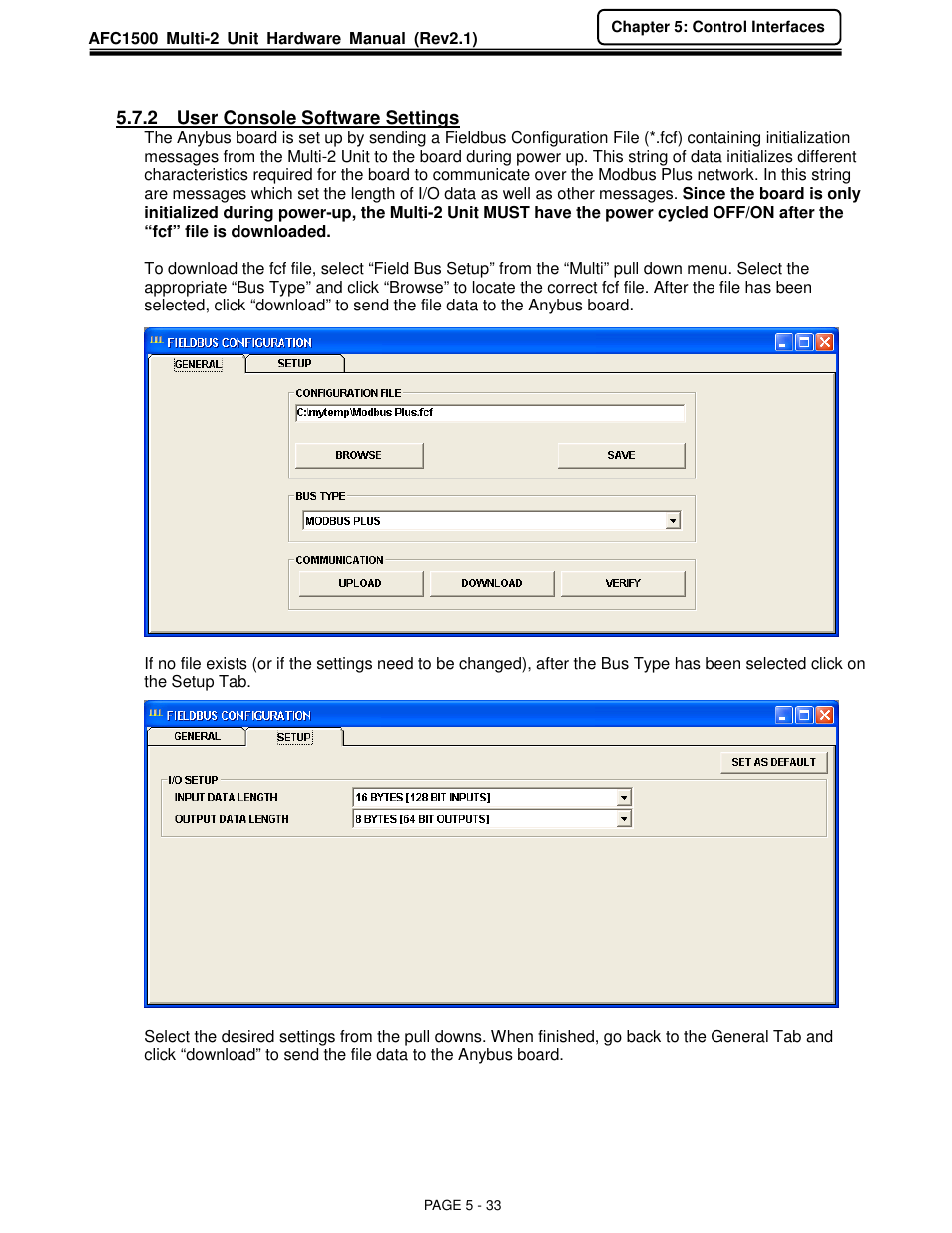 FEC AFC1500 User Manual | Page 77 / 129