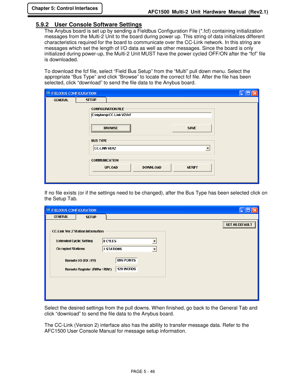 FEC AFC1500 User Manual | Page 90 / 129