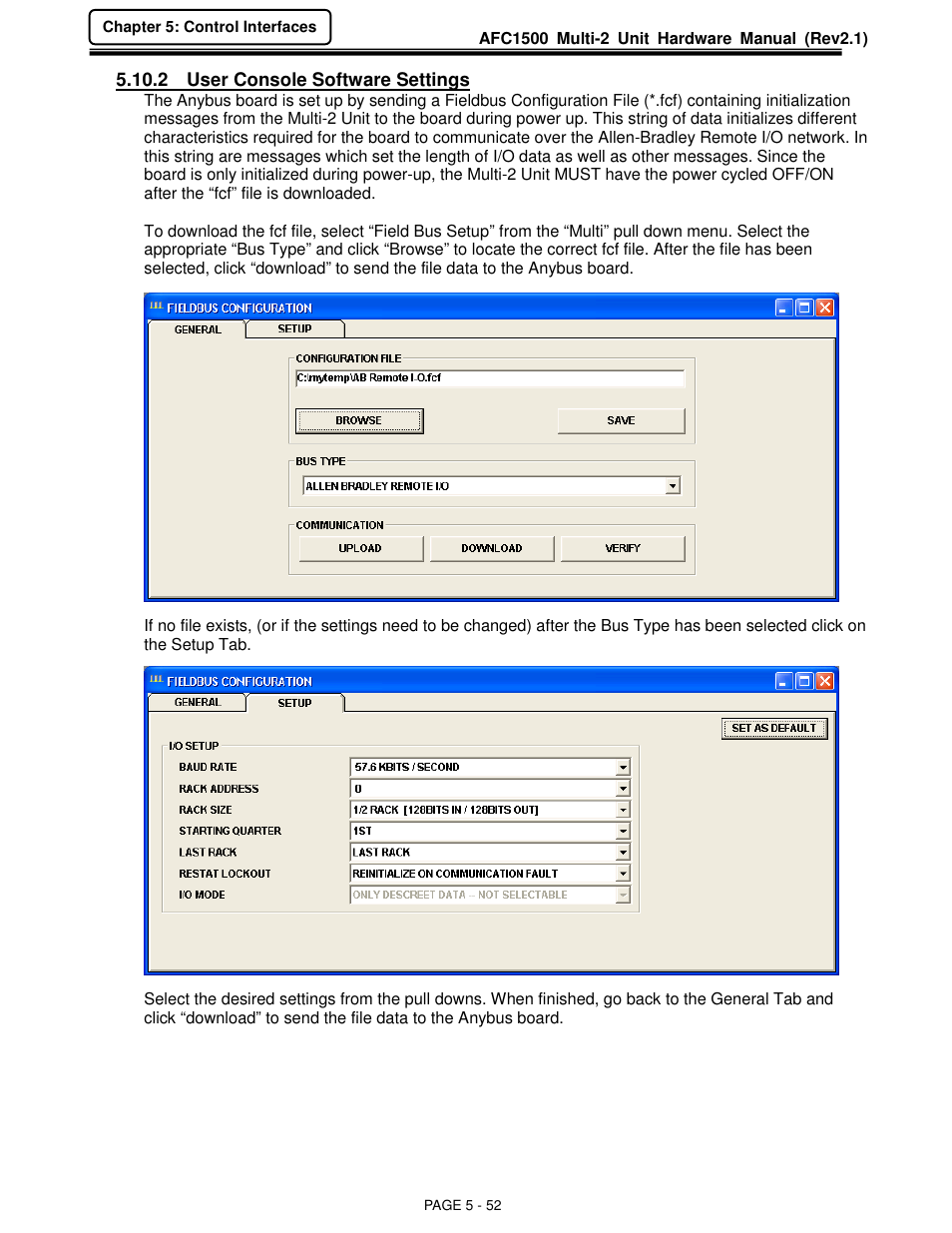 FEC AFC1500 User Manual | Page 96 / 129