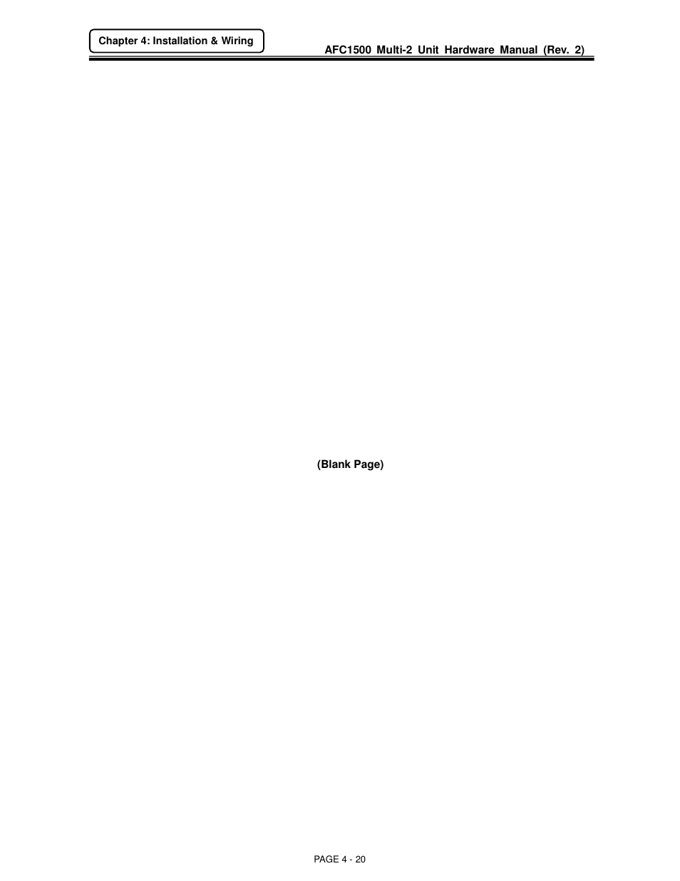 FEC AFC1500 User Manual | Page 20 / 20
