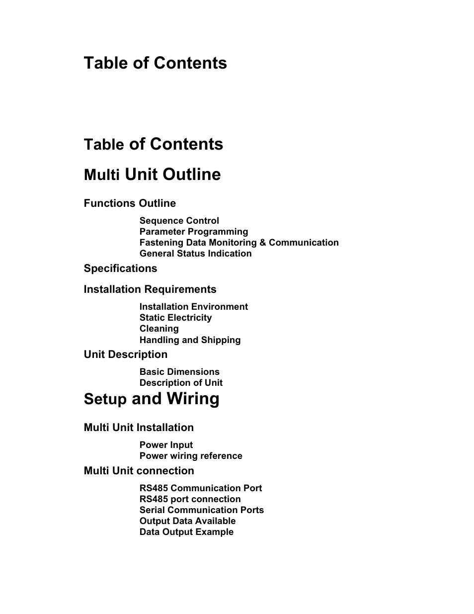 FEC AFC1500 User Manual | Page 3 / 63