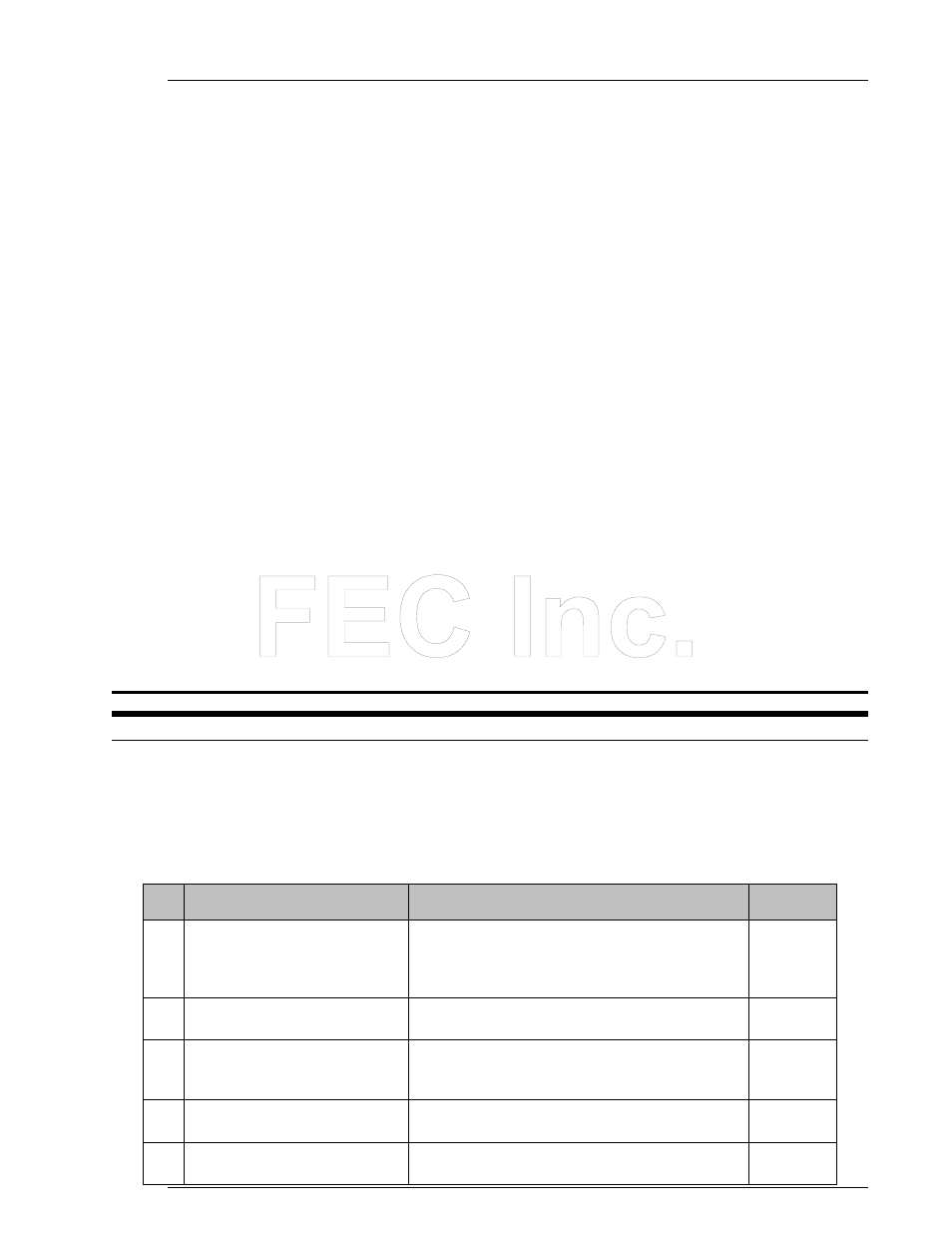 FEC AFC1200 User Manual | 42 pages