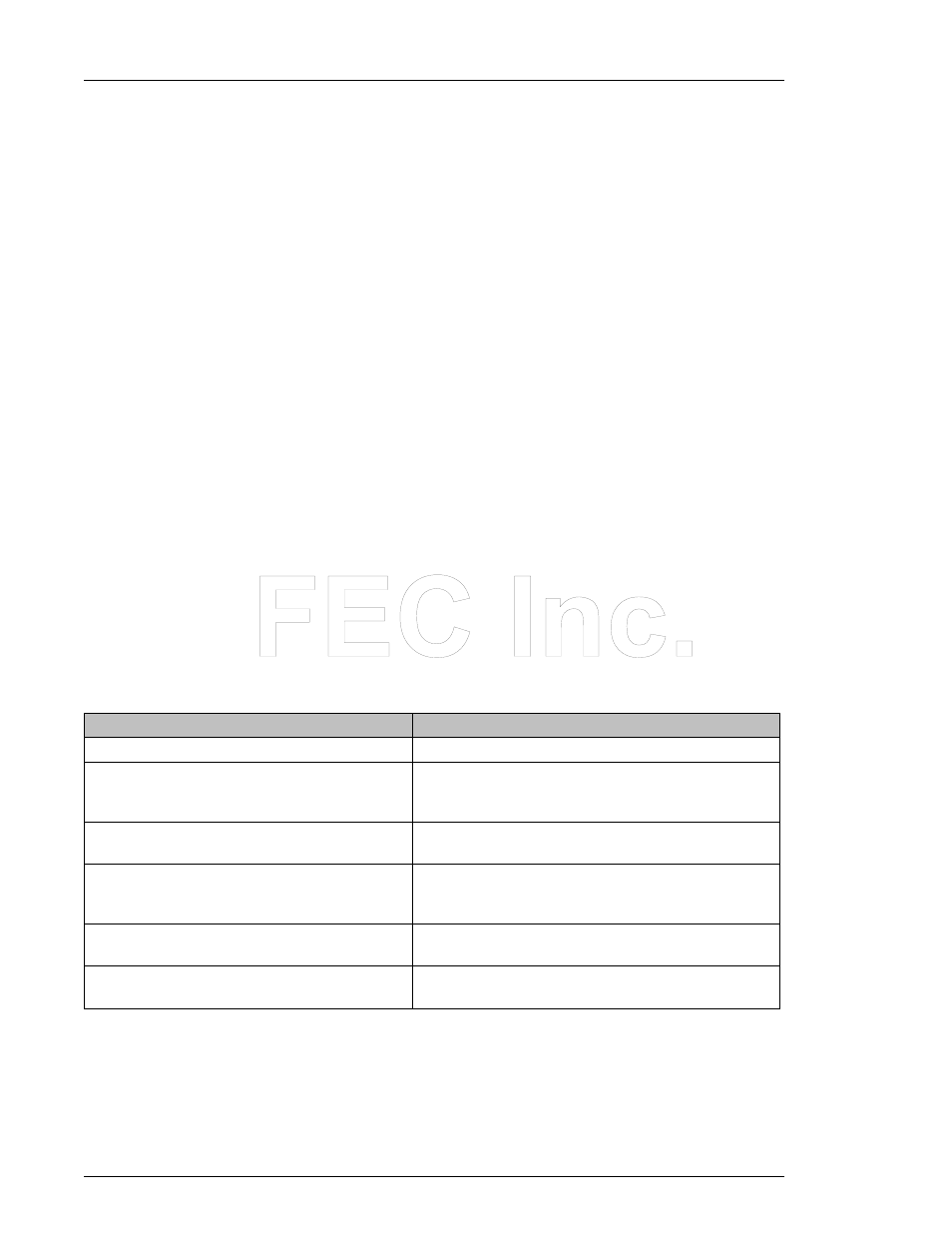 FEC AFC1200 User Manual | Page 12 / 23