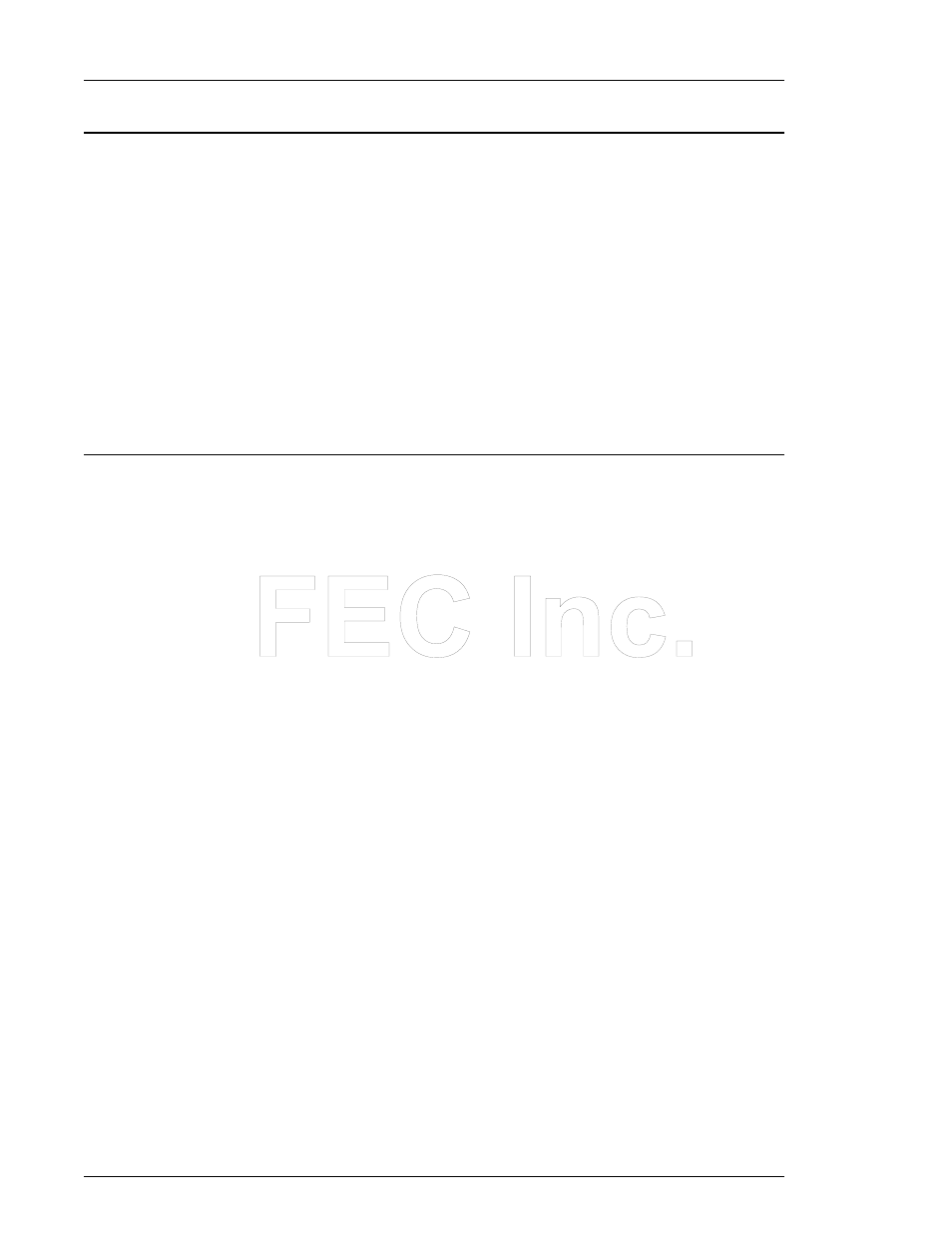 FEC AFC1200 User Manual | Page 30 / 30