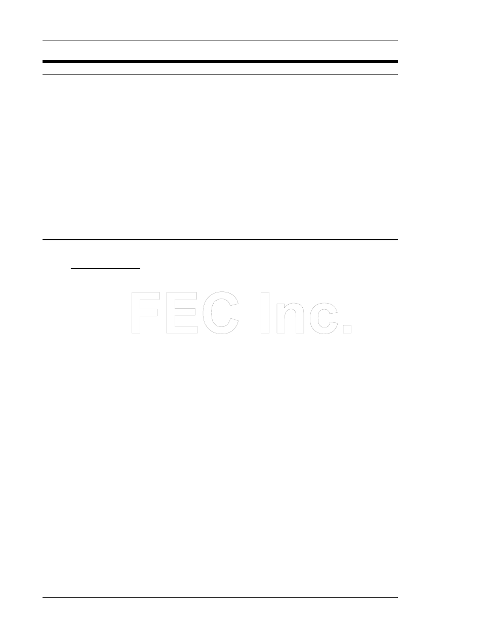 Warning | FEC AFC1150 User Manual | Page 4 / 6