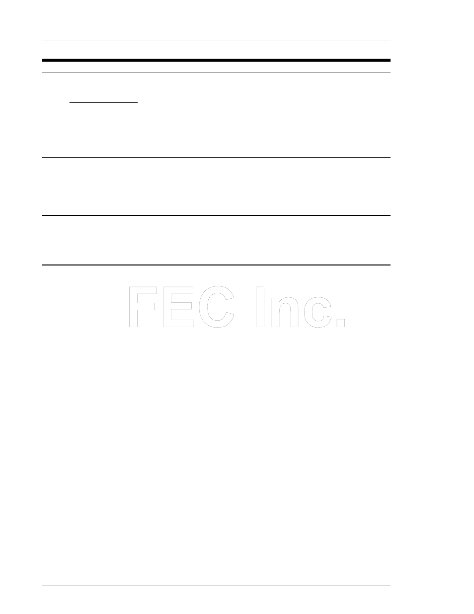FEC AFC1150 User Manual | Page 6 / 6