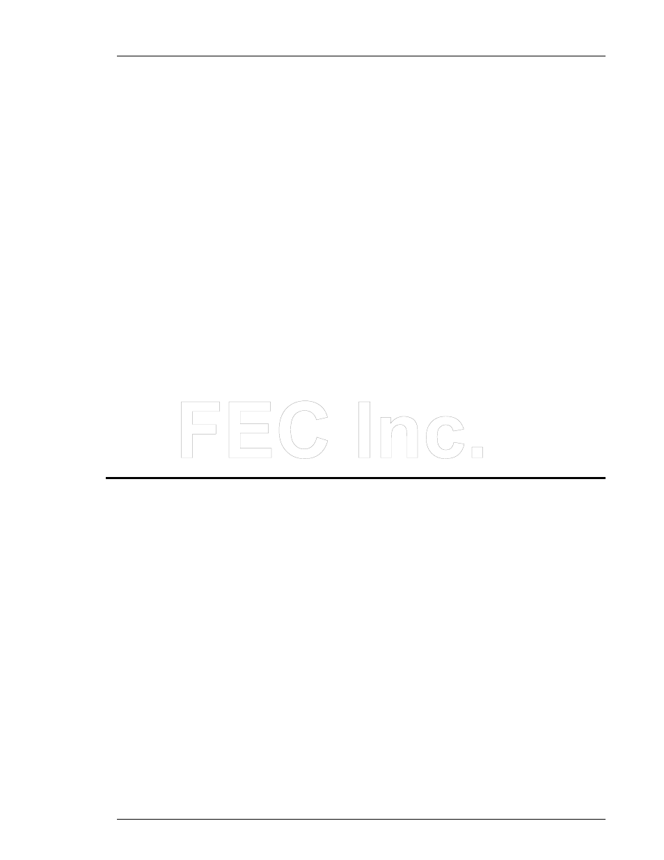 FEC AFC1100 User Manual | 7 pages