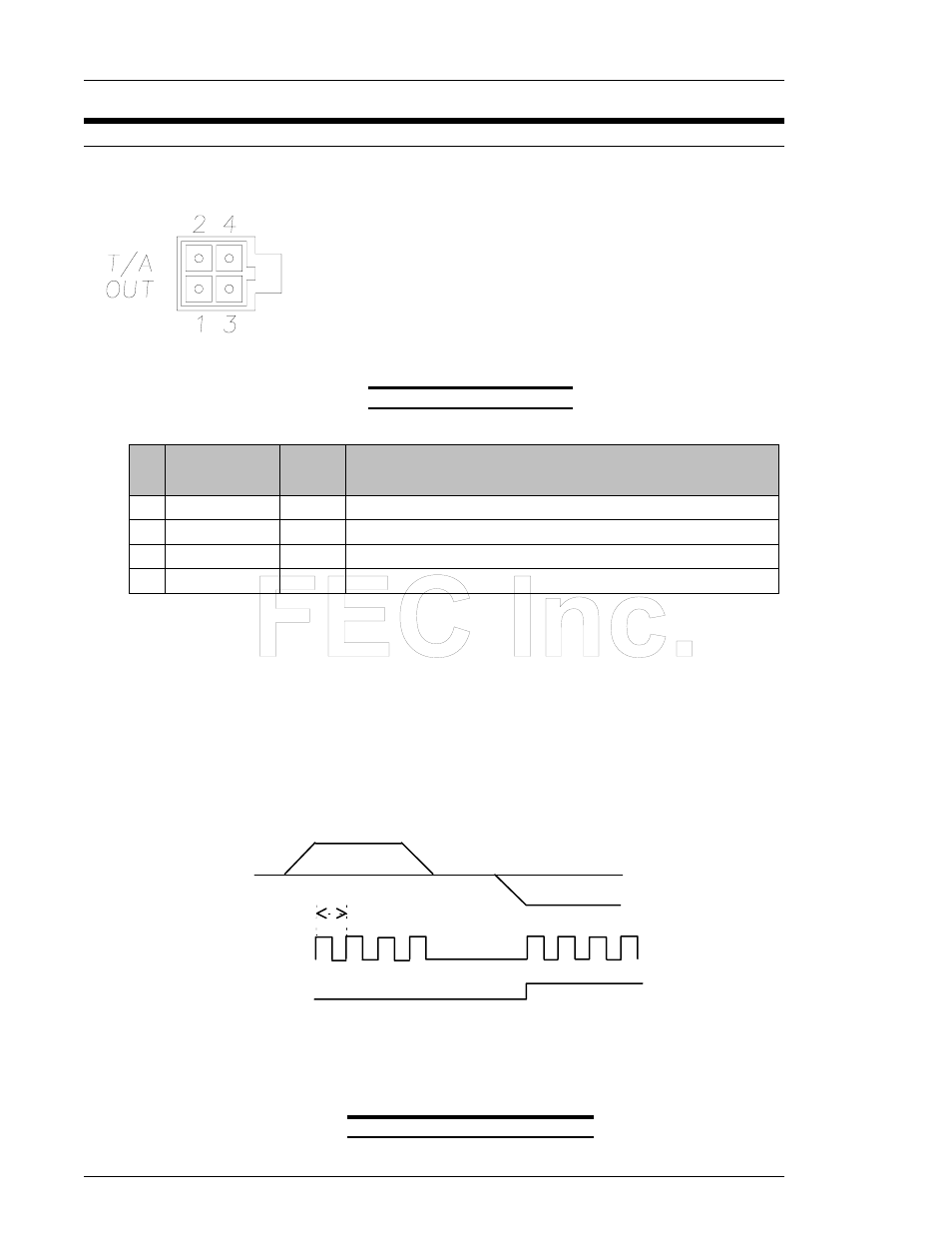 FEC AFC1100 User Manual | Page 20 / 28