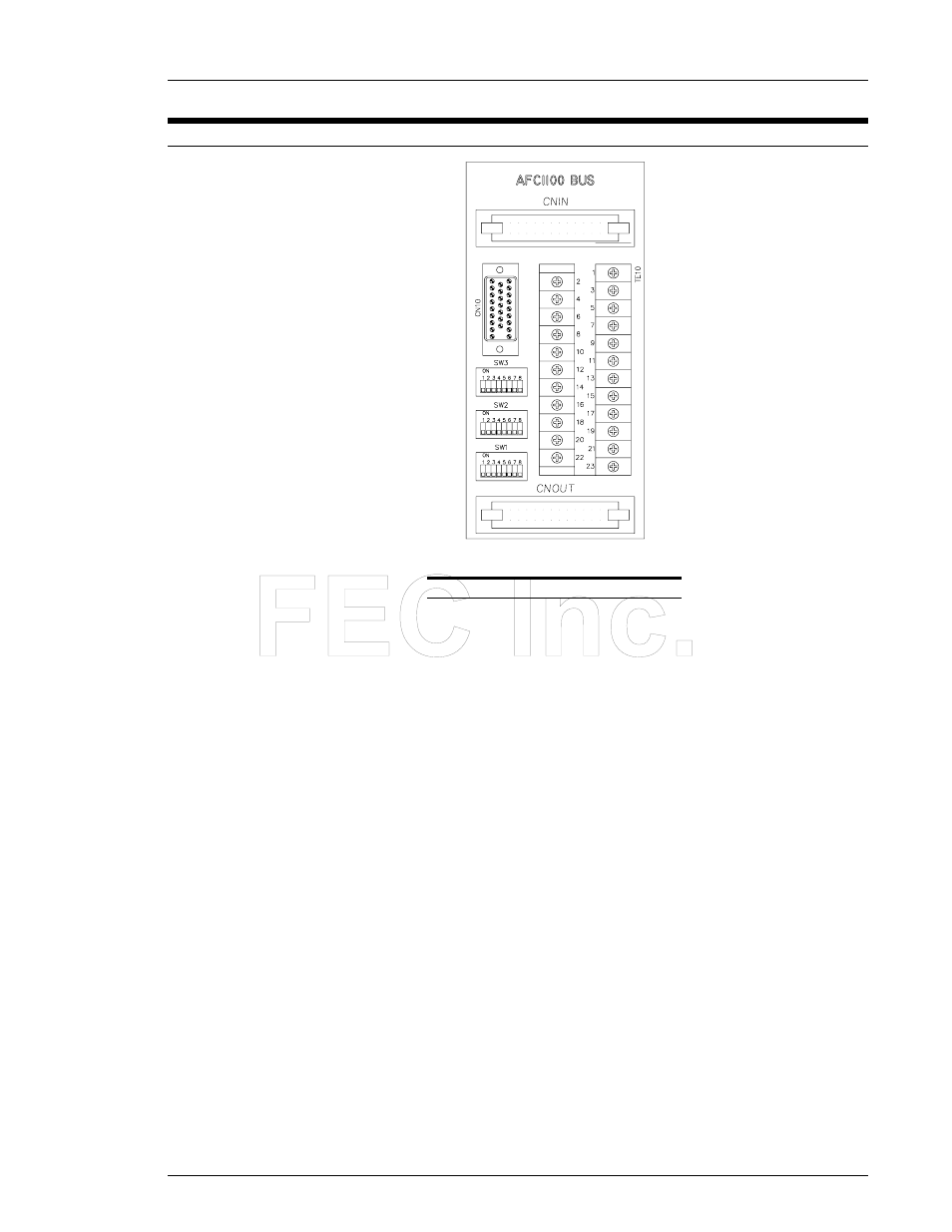 FEC AFC1100 User Manual | Page 25 / 28