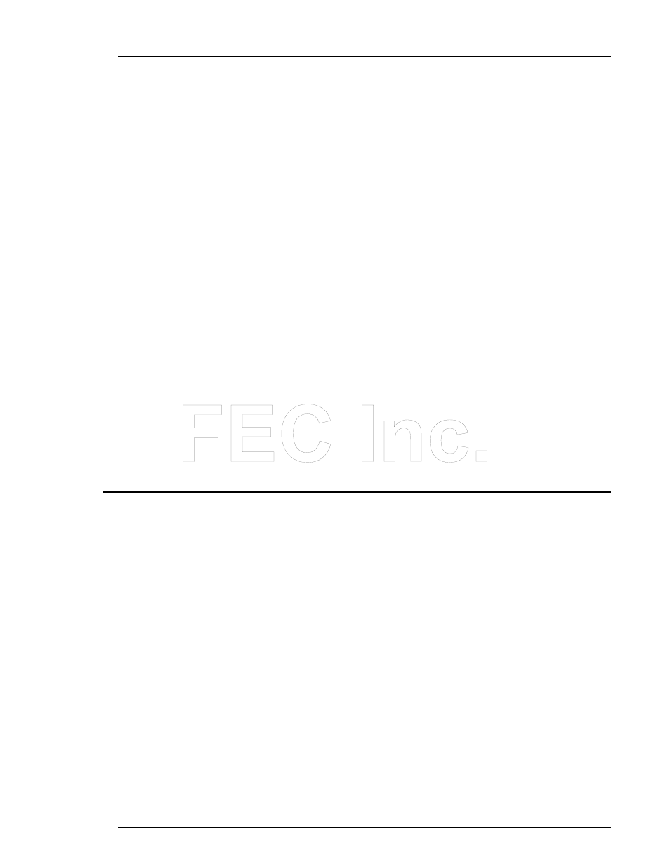 FEC AFC1100 User Manual | 4 pages