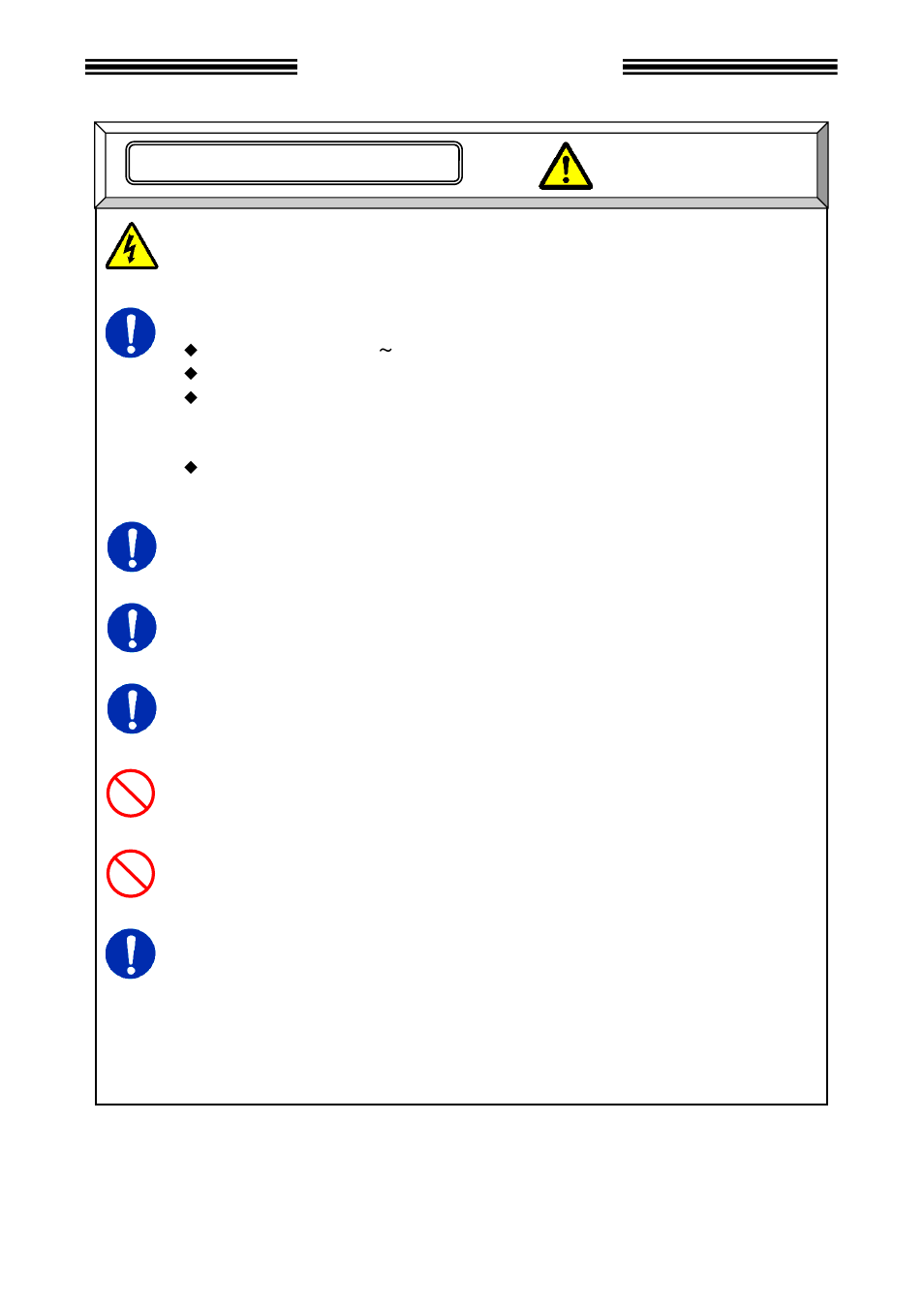 Safety precautions, Caution, Operation / adjustment | FEC MICRO NR User Manual | Page 10 / 118