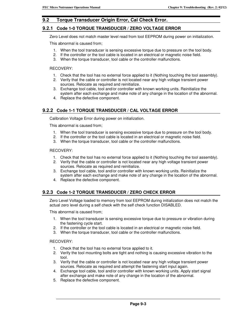 FEC MICRO NR User Manual | Page 105 / 118