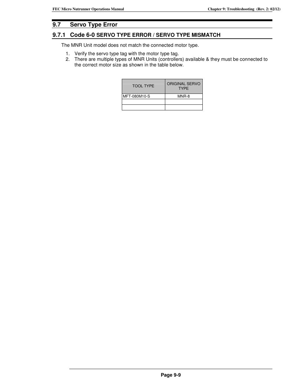 FEC MICRO NR User Manual | Page 111 / 118