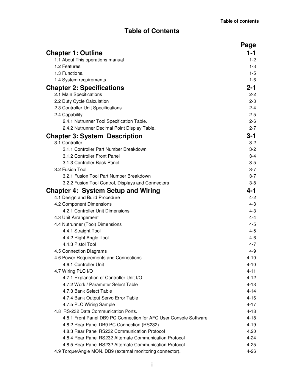 FEC FUSIONE-HS-2 User Manual | Page 11 / 183