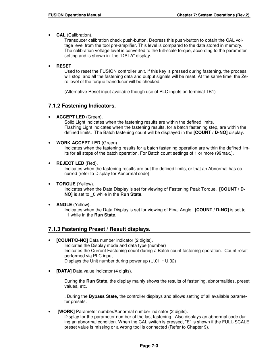 FEC FUSIONE-HS-2 User Manual | Page 127 / 183