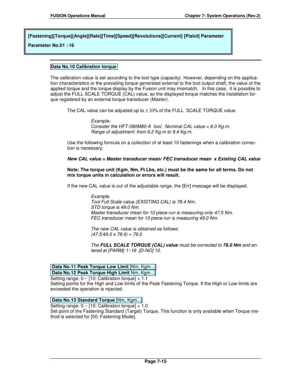 FEC FUSIONE-HS-2 User Manual | Page 139 / 183