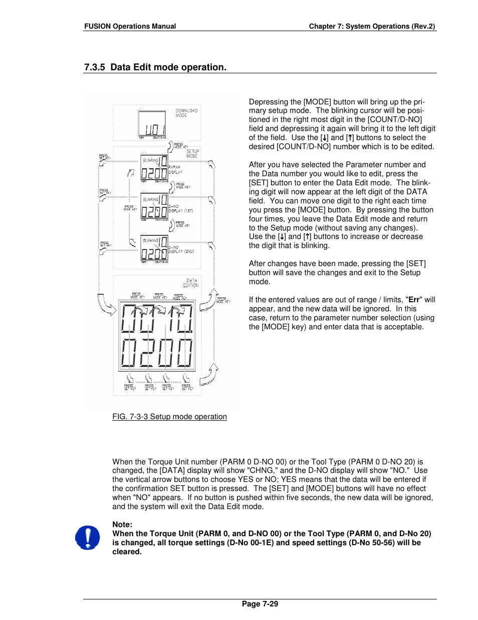 FEC FUSIONE-HS-2 User Manual | Page 153 / 183