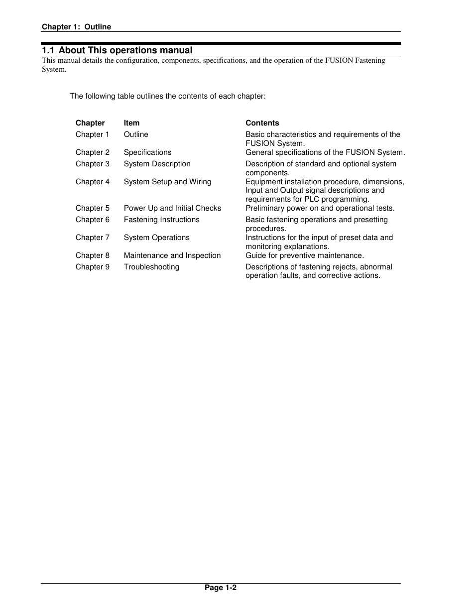 FEC FUSIONE-HS-2 User Manual | Page 16 / 183