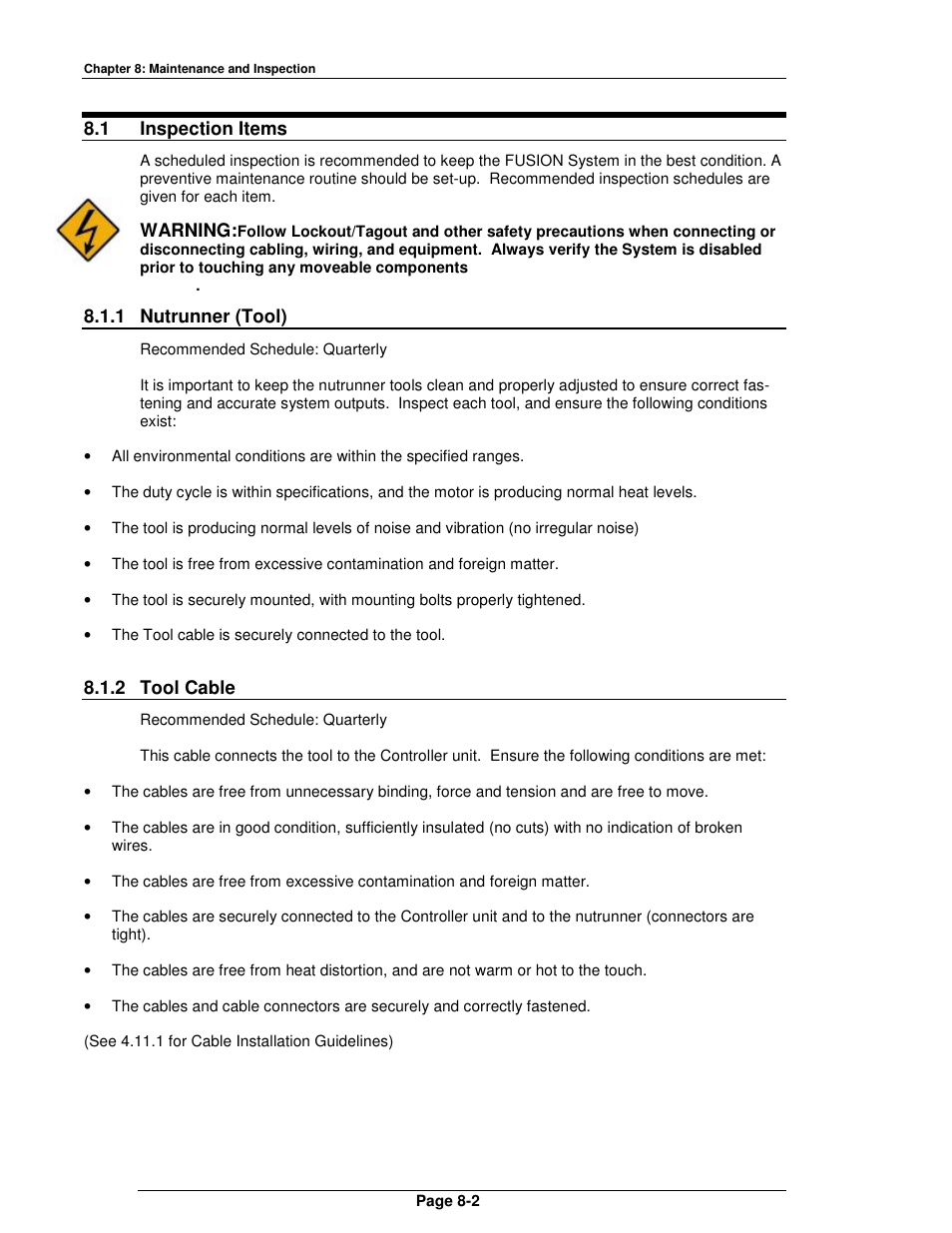 FEC FUSIONE-HS-2 User Manual | Page 162 / 183