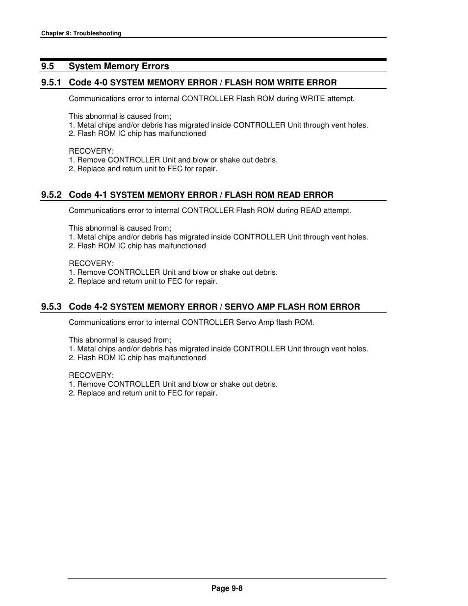 FEC FUSIONE-HS-2 User Manual | Page 176 / 183