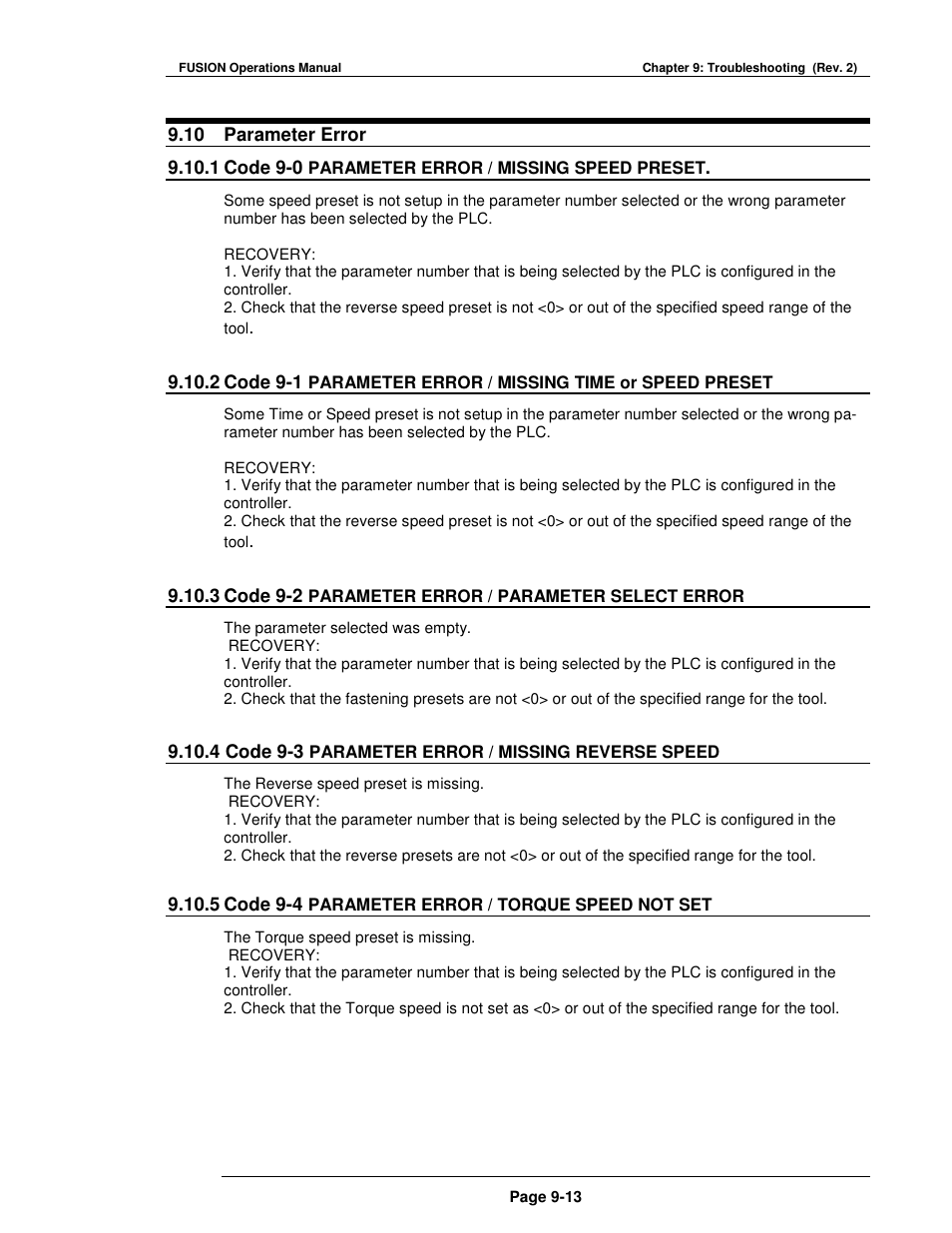 FEC FUSIONE-HS-2 User Manual | Page 181 / 183