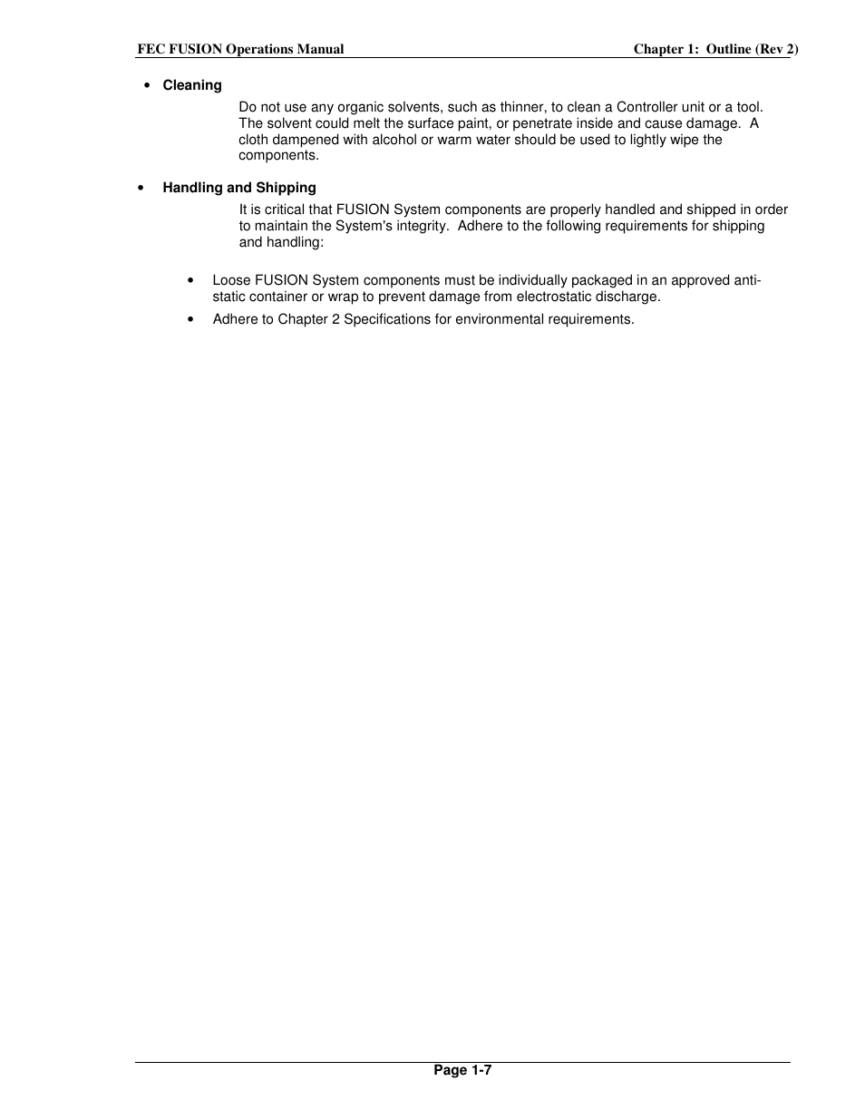 FEC FUSIONE-HS-2 User Manual | Page 21 / 183