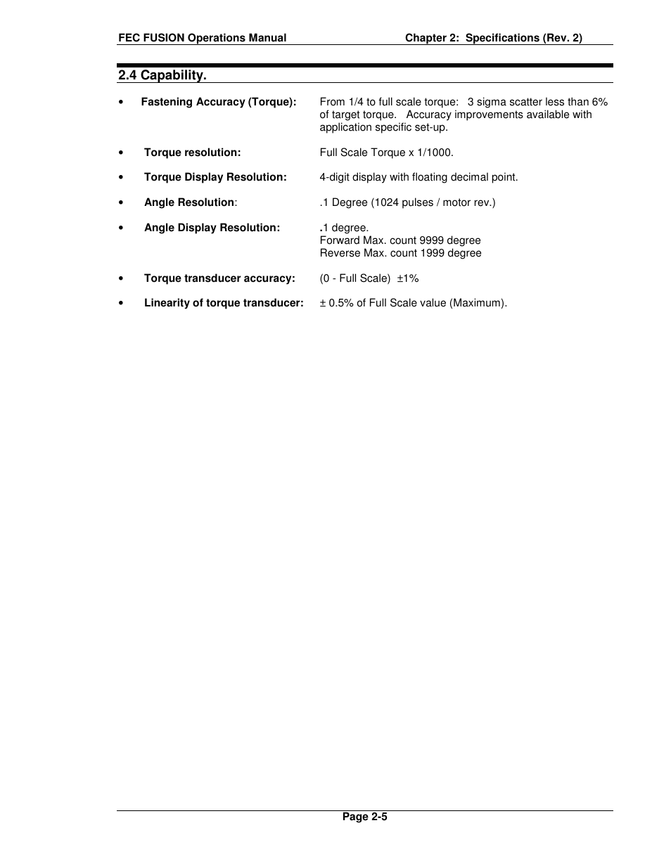 FEC FUSIONE-HS-2 User Manual | Page 27 / 183