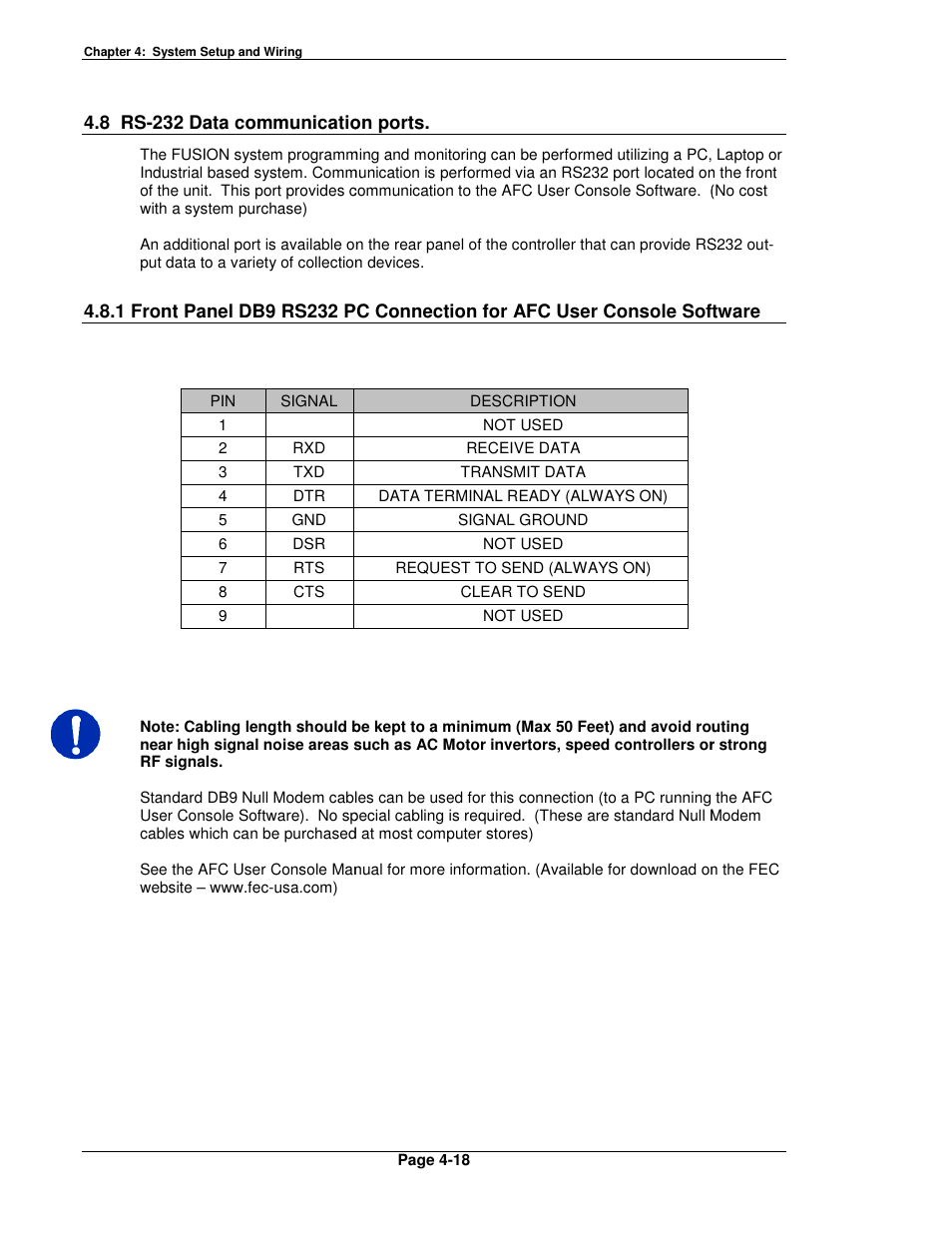 FEC FUSIONE-HS-2 User Manual | Page 56 / 183