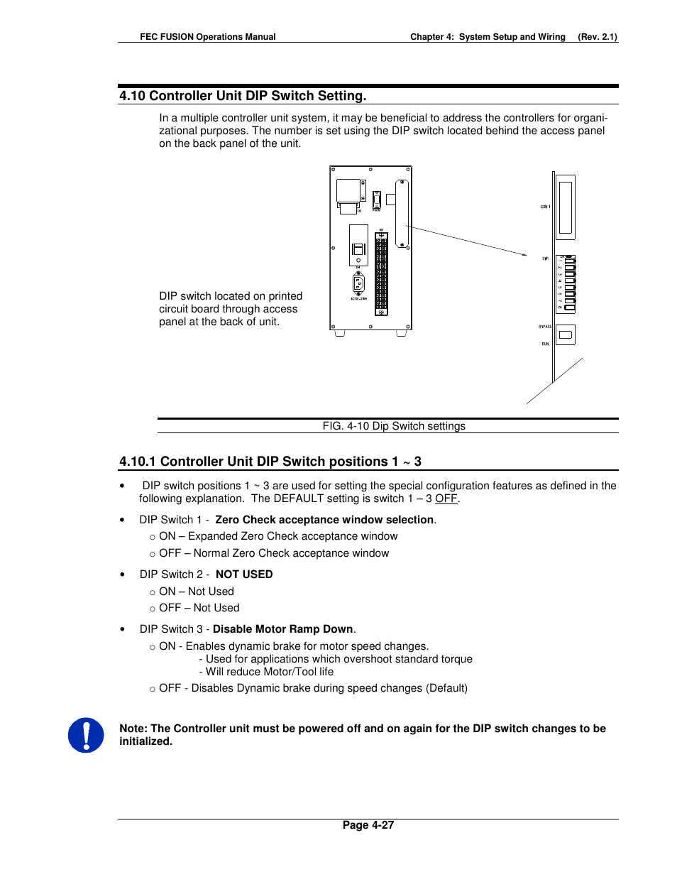 FEC FUSIONE-HS-2 User Manual | Page 65 / 183
