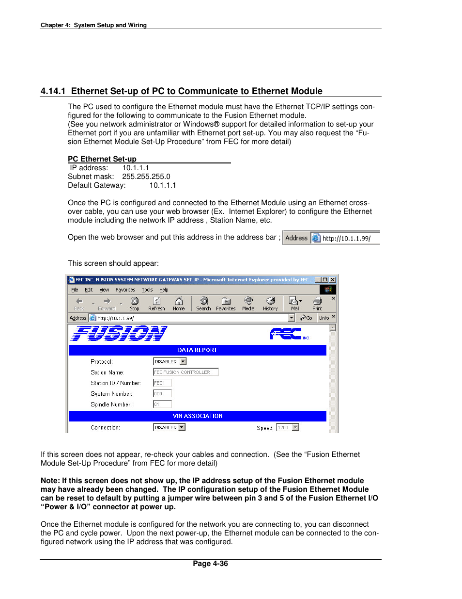 FEC FUSIONE-HS-2 User Manual | Page 74 / 183