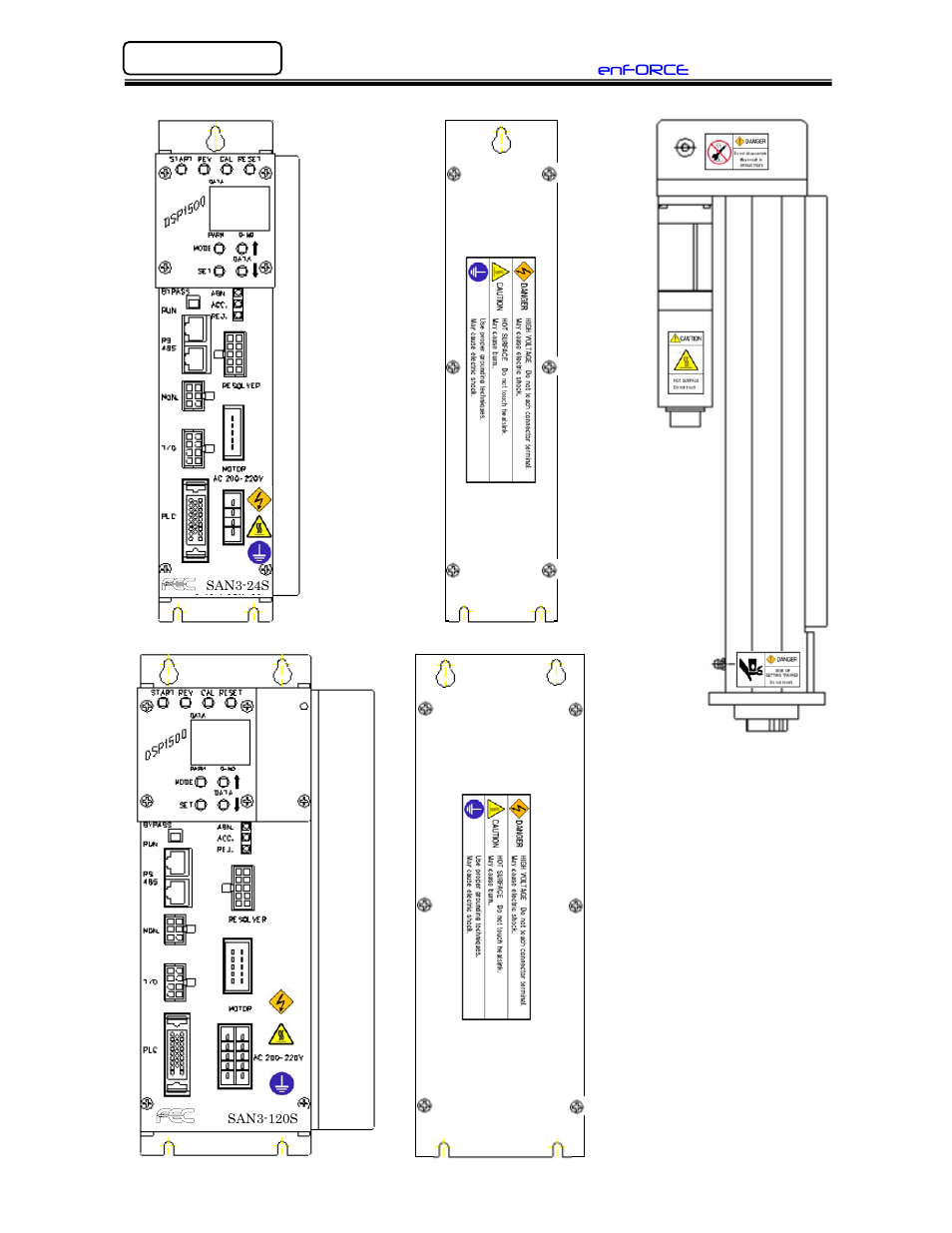 FEC DSP1500 (SAN3) User Manual | Page 6 / 6