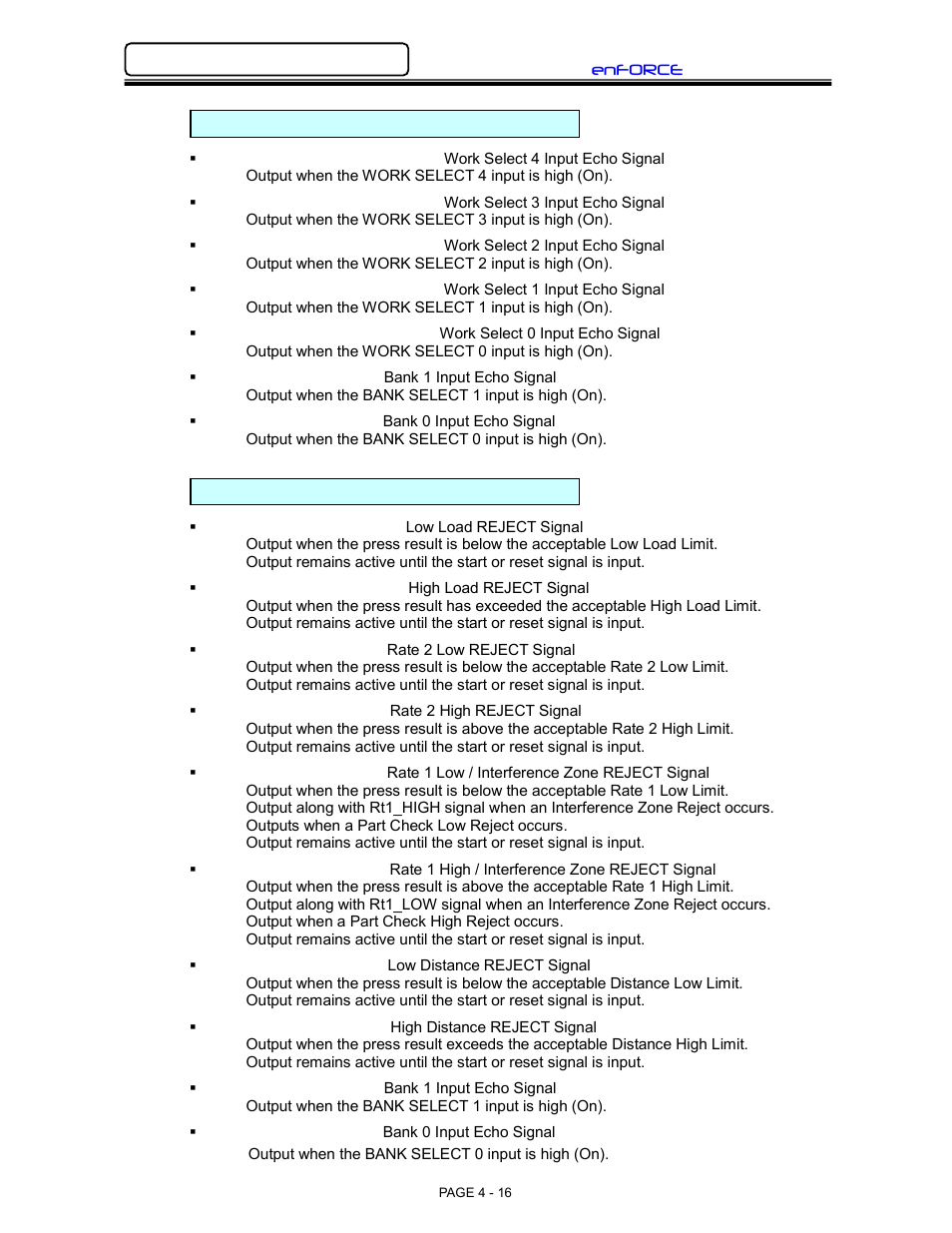 FEC DSP1500 (SAN3) User Manual | Page 16 / 26