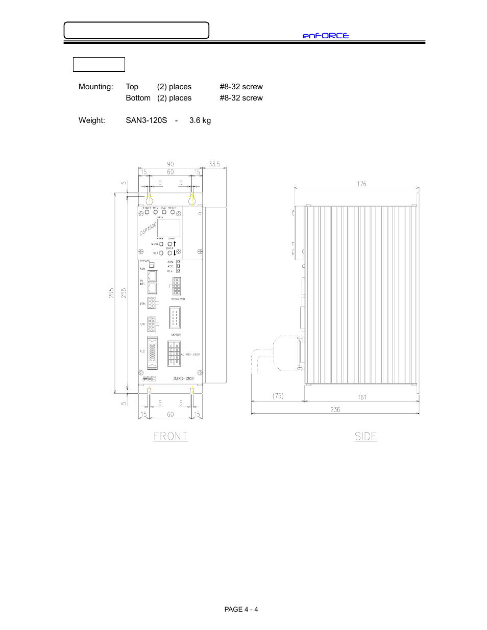 FEC DSP1500 (SAN3) User Manual | Page 4 / 26